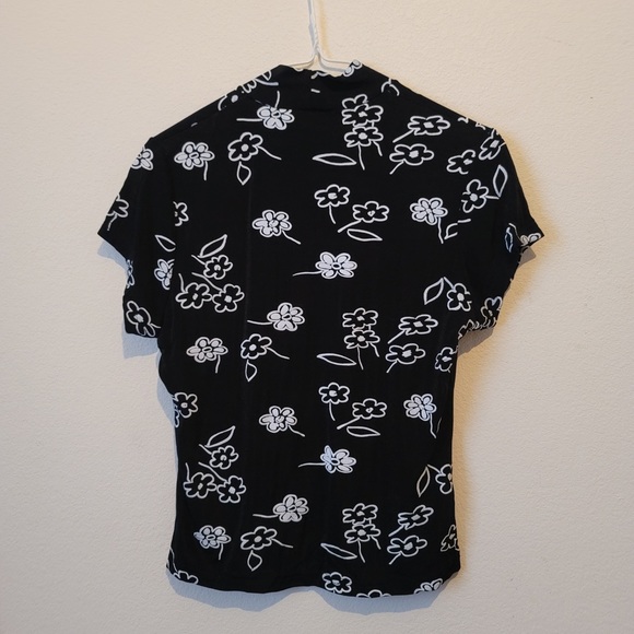 Classic 90’s short sleeve blouse by CLE - Picture 2 of 3